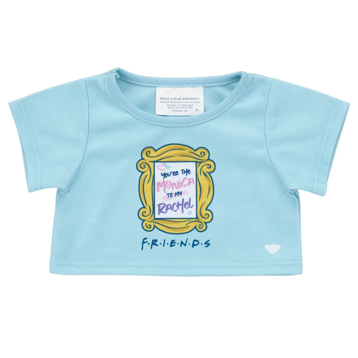 "You're the Monica to My Rachel" T-Shirt for Stuffed Animals | Build-A-Bear® - US 9608