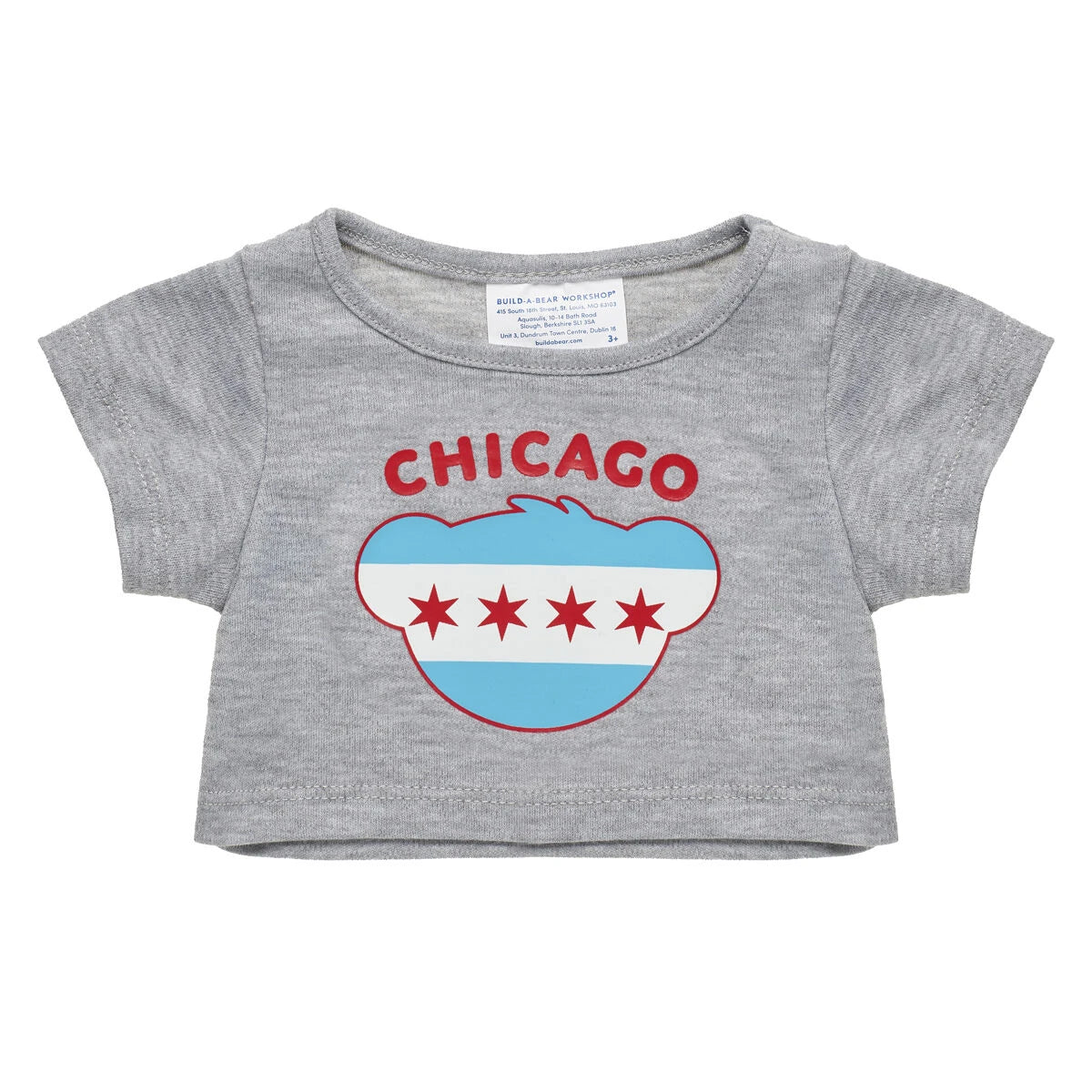 Chicago Flag T-Shirt | Build-A-Bear - US 7721