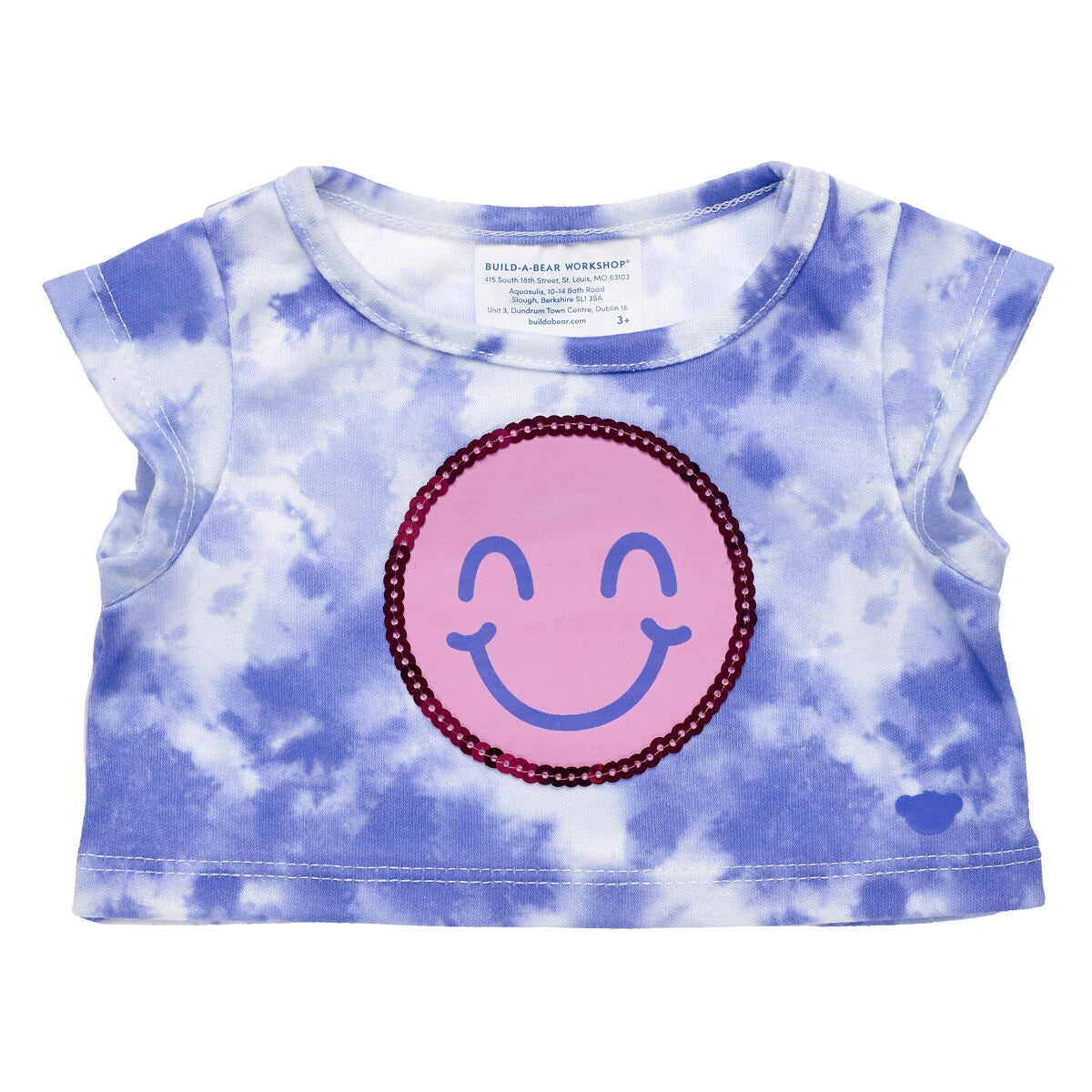 Tie-Dye Smiley Face T-Shirt for Plush Toys | Build-A-Bear® - US 1806