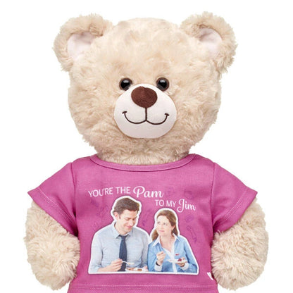 Pam and Jim The Office T-Shirt for Stuffed Animals | Build-A-Bear® - US 8158