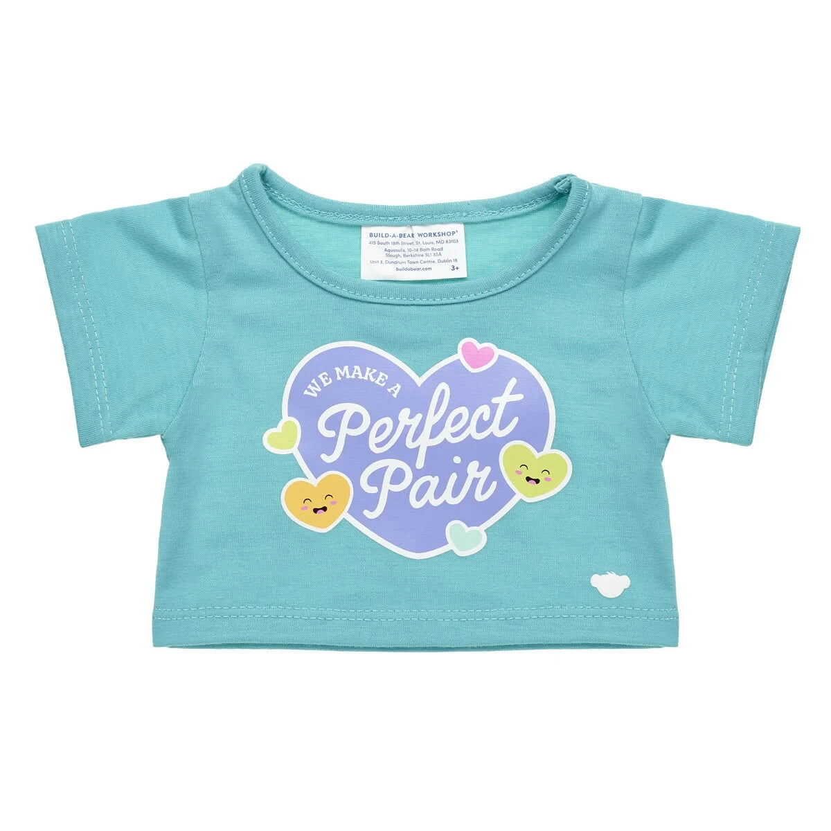 "Perfect Pair" T-Shirt for Stuffed Animals | Build-A-Bear® - US 3737