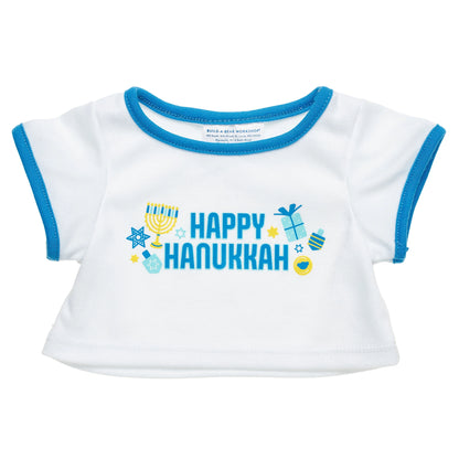 Happy Hanukkah T-Shirt for Stuffed Animals | Build-A-Bear® - US 3855