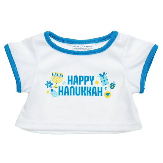 Happy Hanukkah T-Shirt for Stuffed Animals | Build-A-Bear® - US 3855
