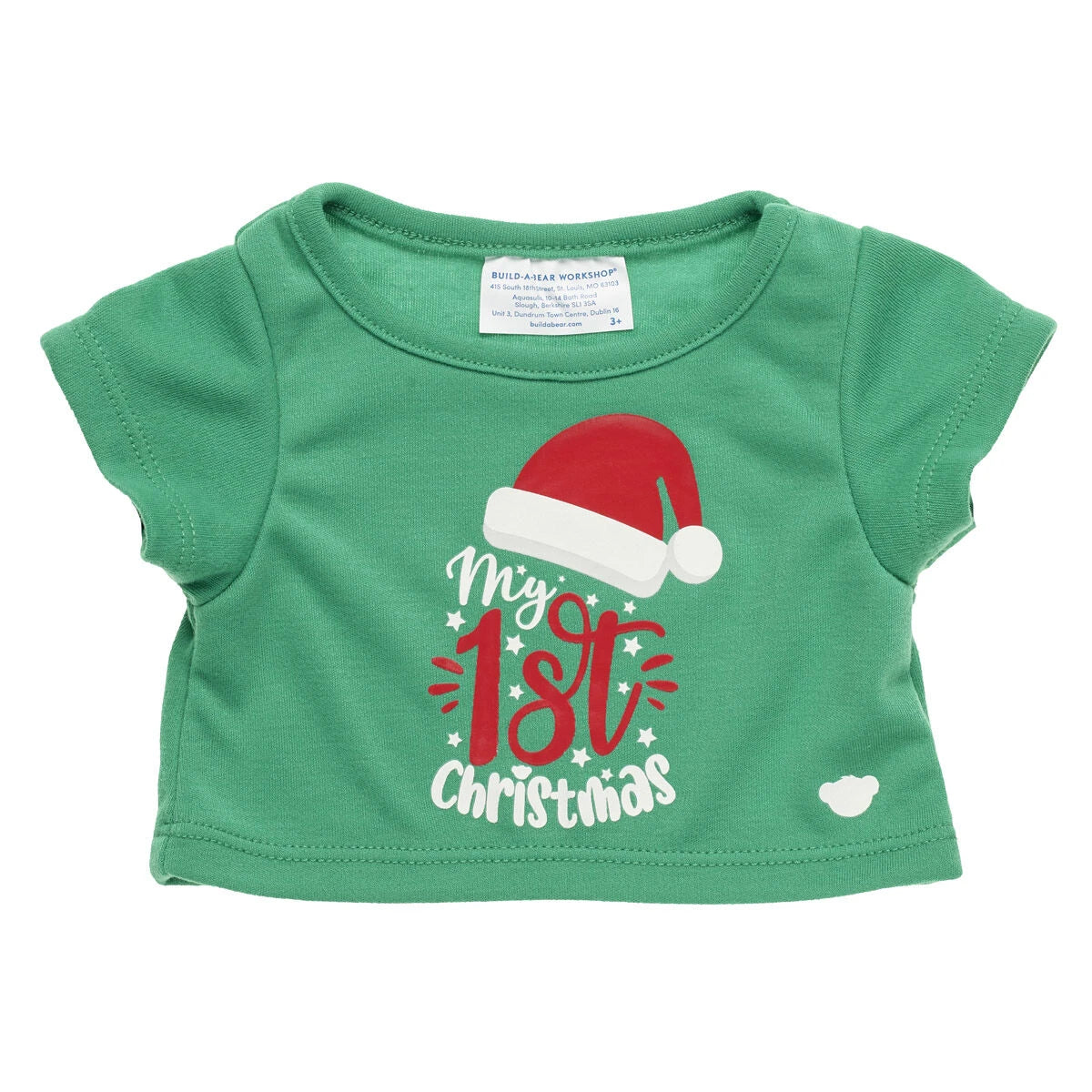 My First Christmas T-Shirt for Plush Toys | Build-A-Bear® - US 3076