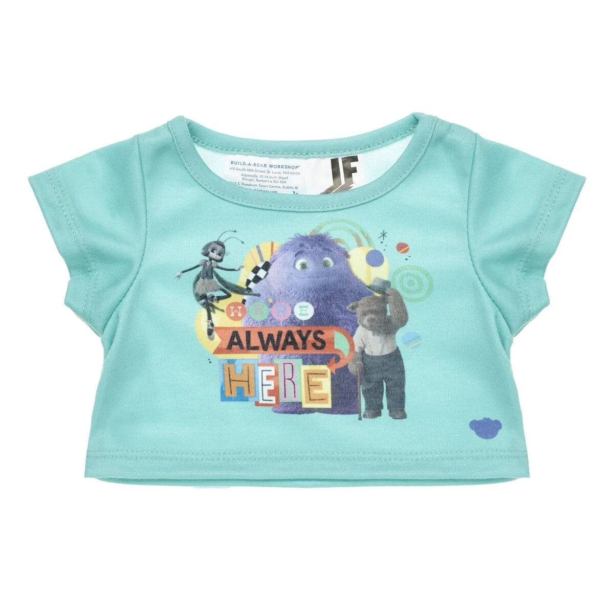 IF Movie "We're Always Here" T-Shirt for Plush Toys - US 7085