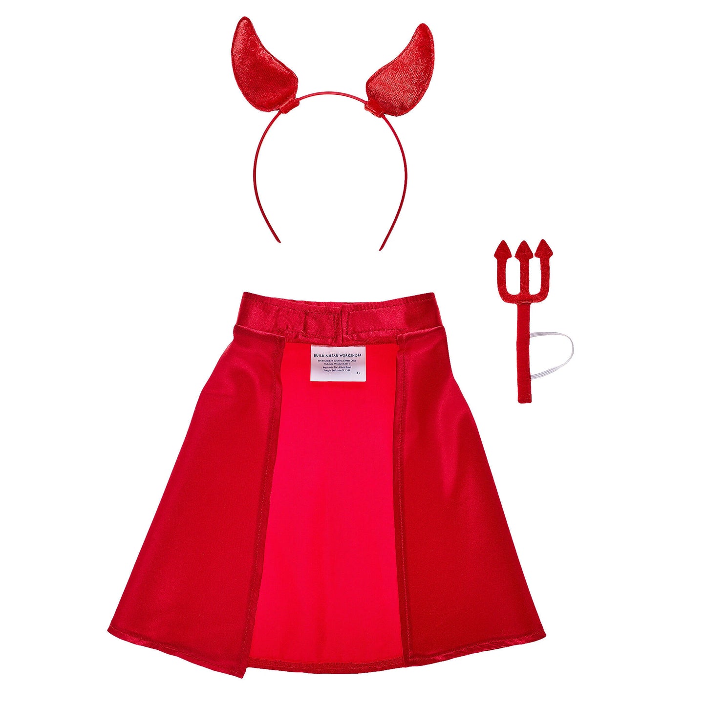 Devil Costume Set 3 pc. | Build-A-Bear - US 8444