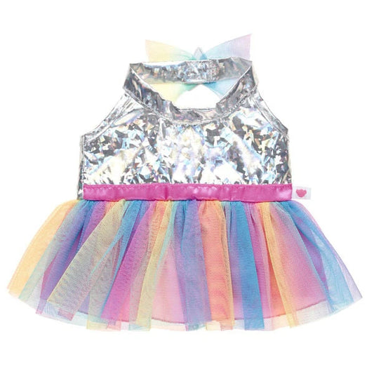 Rainbow Halter Dress for Stuffed Animals | Build-A-Bear® - US 3937