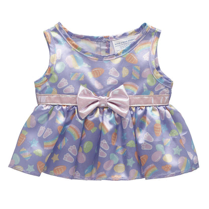 Easter Candy Print Dress | Build-A-Bear - US 3816
