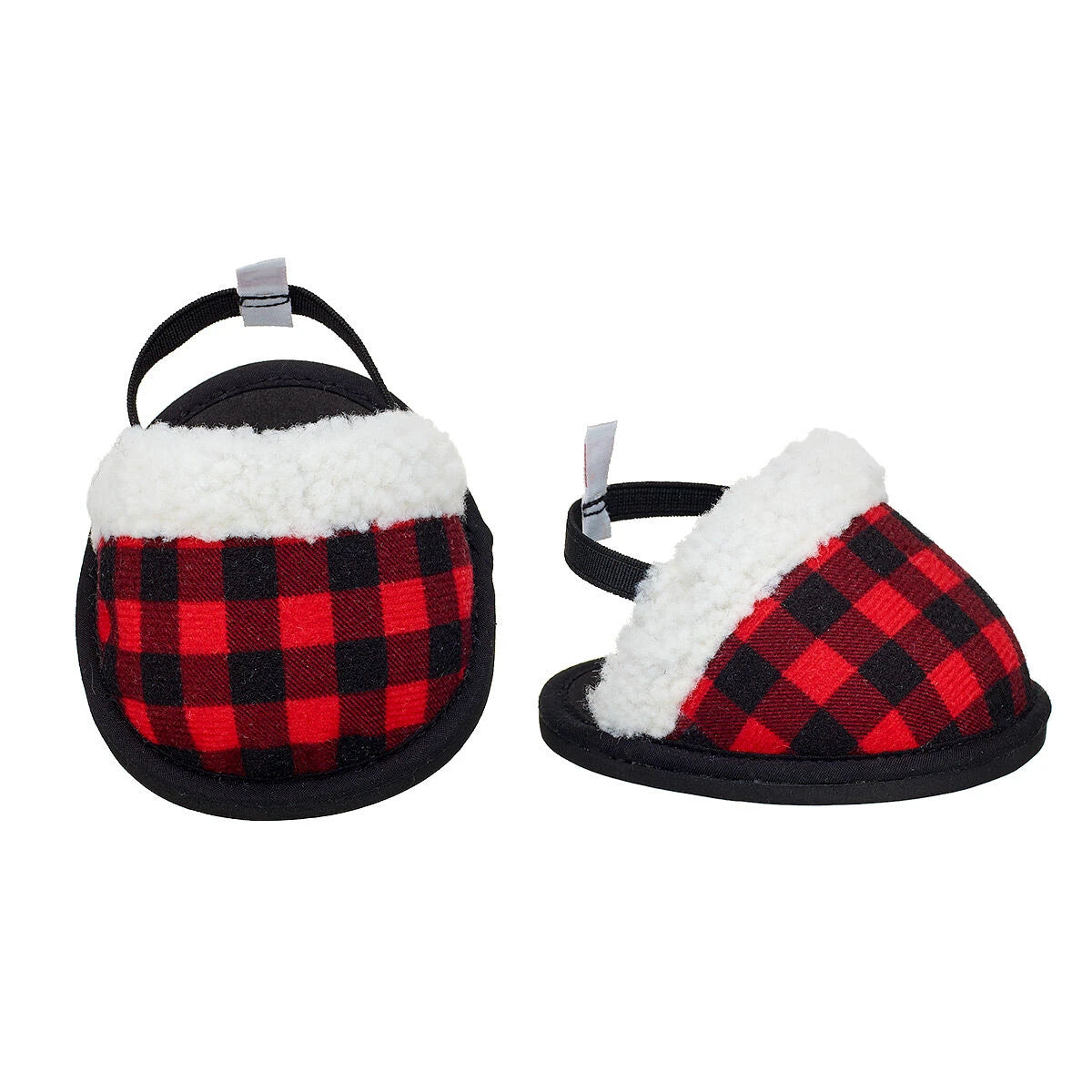 Red Buffalo Check Slippers | Shop Online at Build-A-Bear® - US 7065