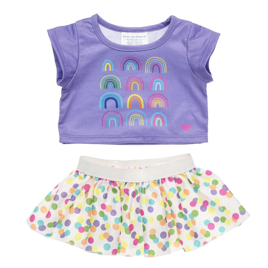 Rainbow Skirt Set 2 pc. for Plush Toys | Build-A-Bear® - US 5555