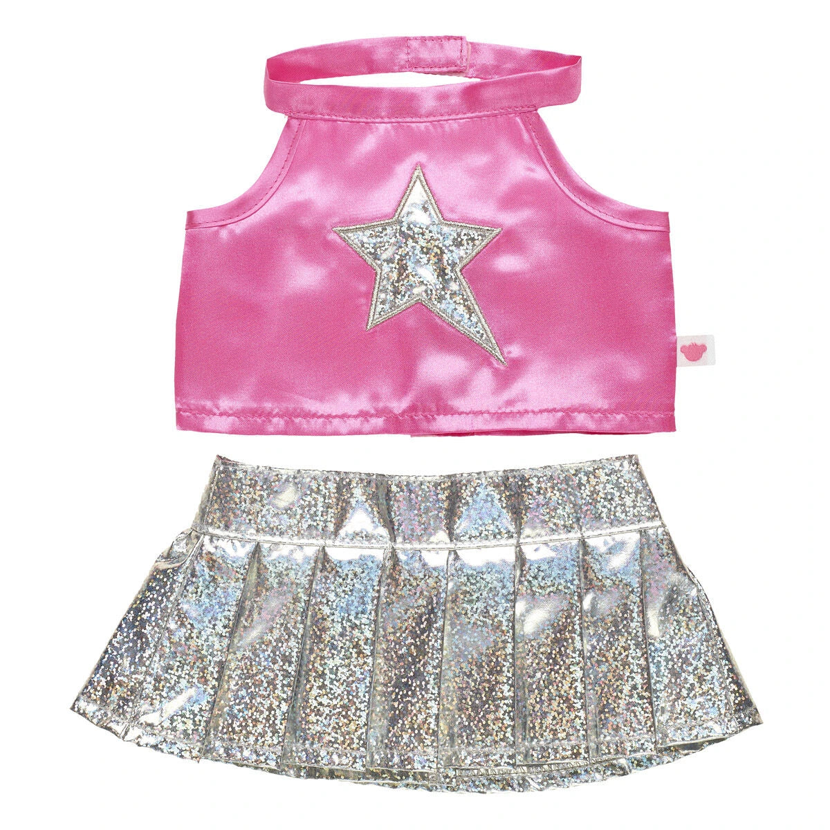 Silver Pleated Skirt Set for Plush Toys | Build-A-Bear® - US 3345