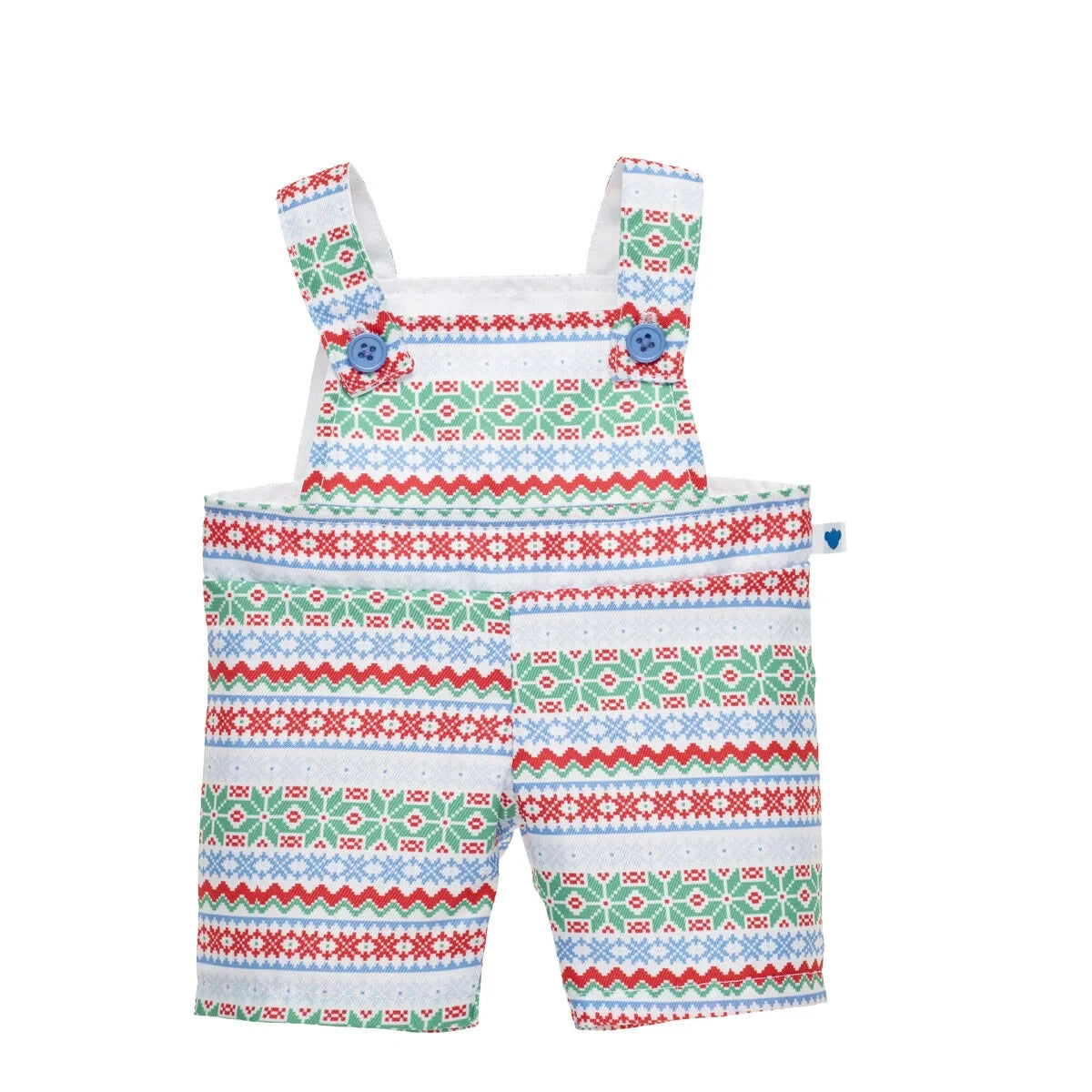 Online-Only Fair Isle Overalls for Plush Toys | Build-A-Bear® - US 6185