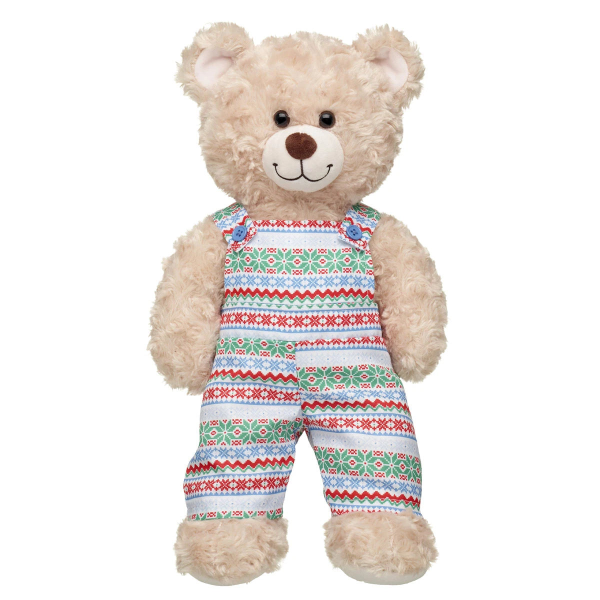 Online-Only Fair Isle Overalls for Plush Toys | Build-A-Bear® - US 6185
