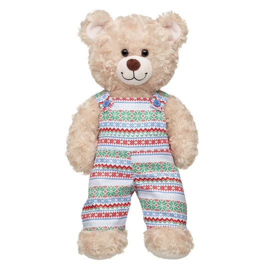 Online-Only Fair Isle Overalls for Plush Toys | Build-A-Bear® - US 6185