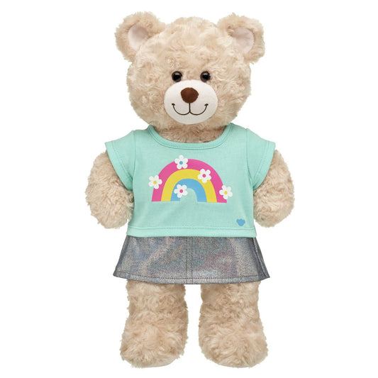 Kabu™ Rainbow Tee &amp; Skirt Set for Plush Toys | Build-A-Bear® - US 7279