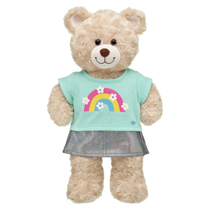 Kabu™ Rainbow Tee &amp; Skirt Set for Plush Toys | Build-A-Bear® - US 2780