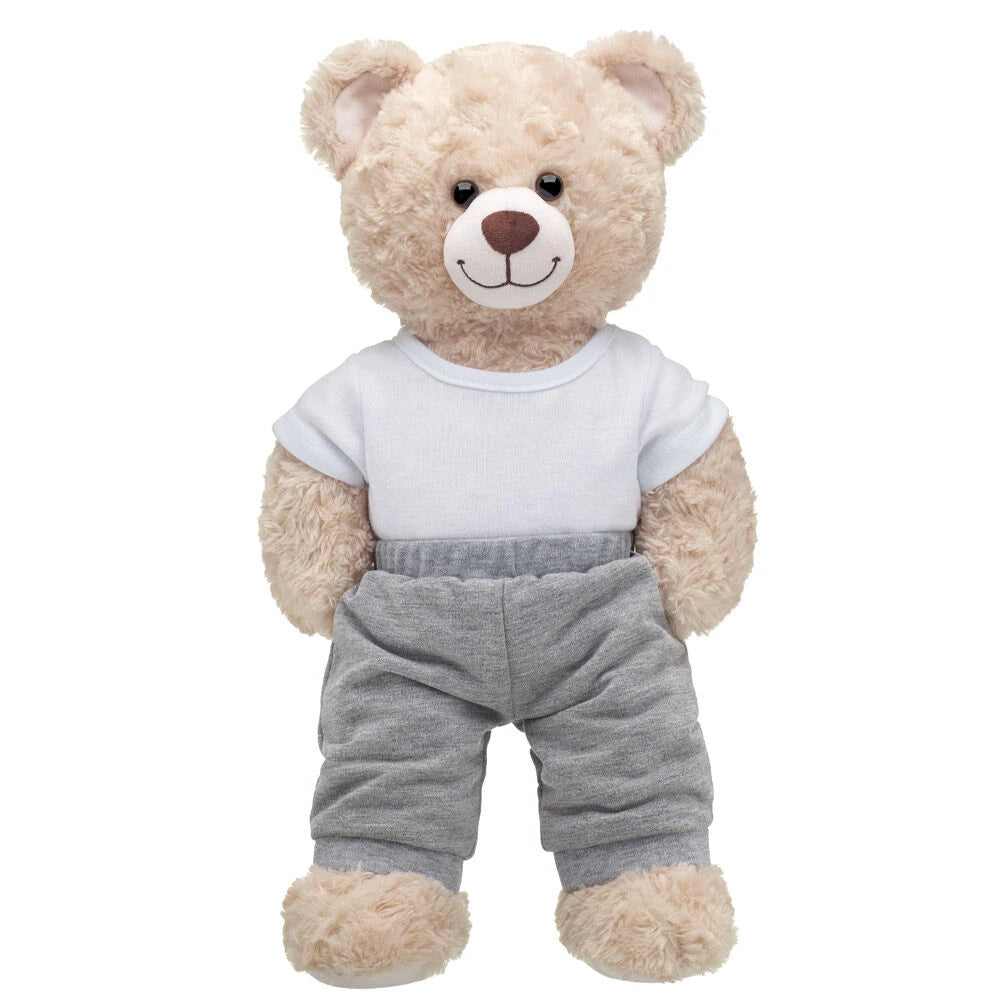 Grey Jogger Pants for Stuffed Animals | Build-A-Bear® - US 3350