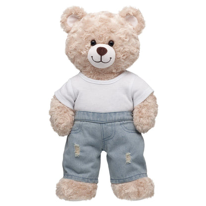 Distressed Light Denim Jeans | Build-A-Bear - US 2593