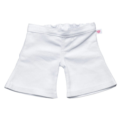 White Denim Flare Jeans | Build-A-Bear - US 6416