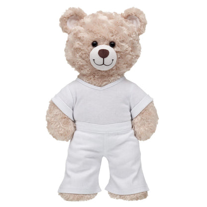 White Denim Flare Jeans | Build-A-Bear - US 6416