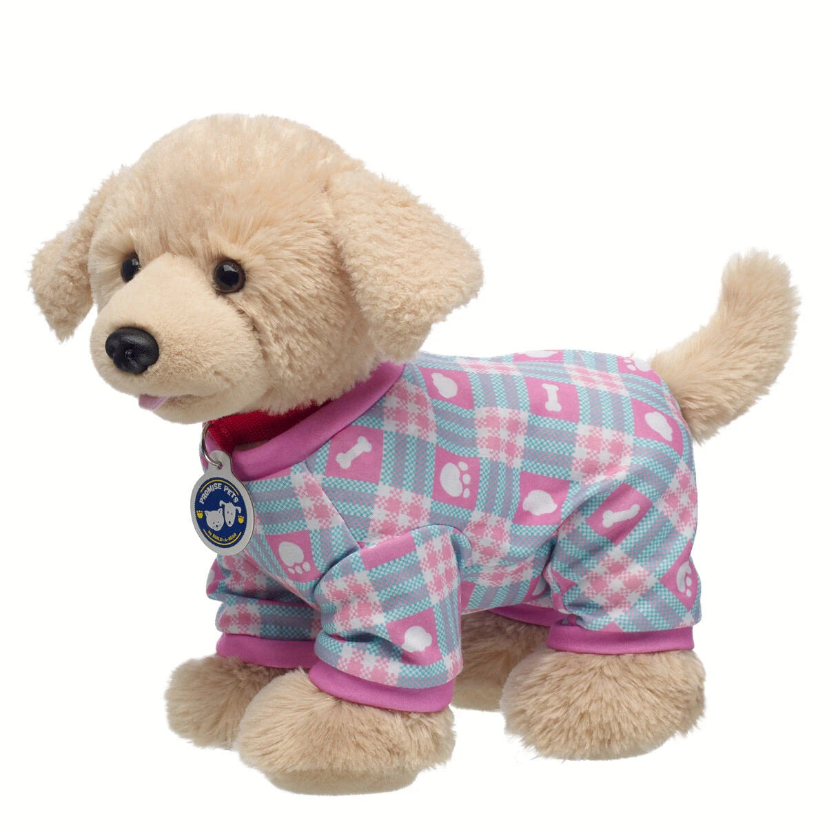 Promise Pets Pink Plaid Sleeper | Build-A-Bear - US 6529