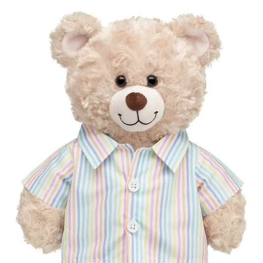 Spring Stripes Button Down Shirt for Plush Toys | Build-A-Bear® - US 2443