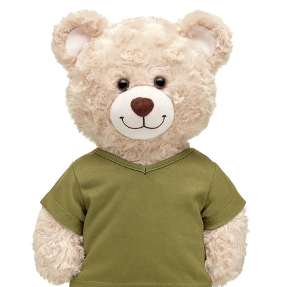 Green V-Neck T-Shirt for Stuffed Animals | Build-A-Bear® - US 7143