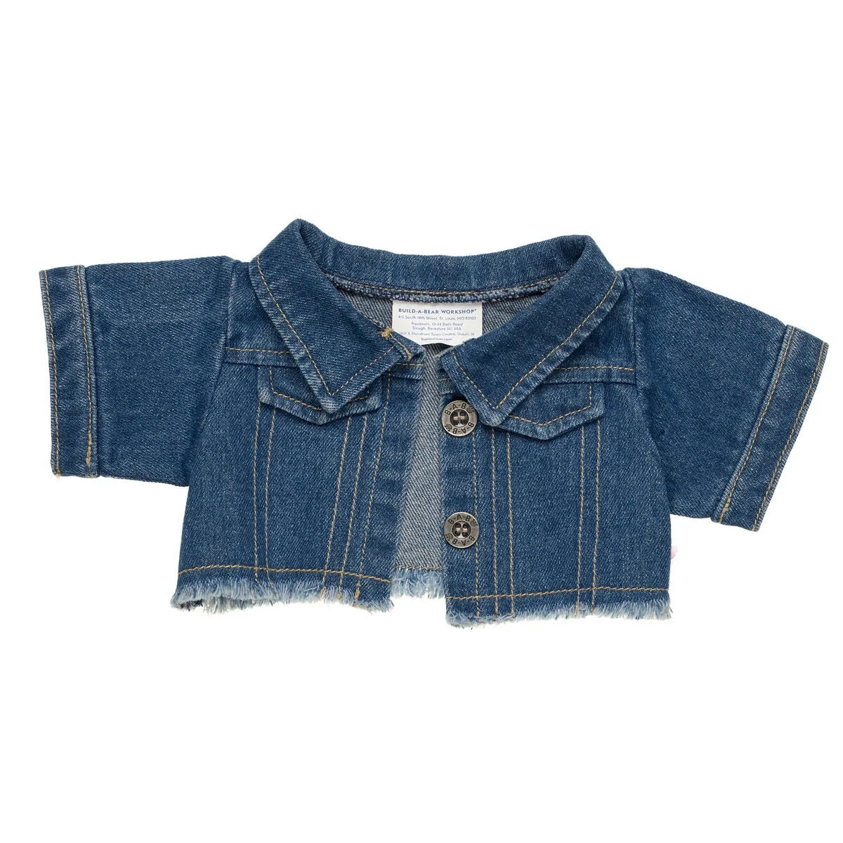 Frayed Denim Jacket for Plush Toys | Build-A-Bear® - US 3400