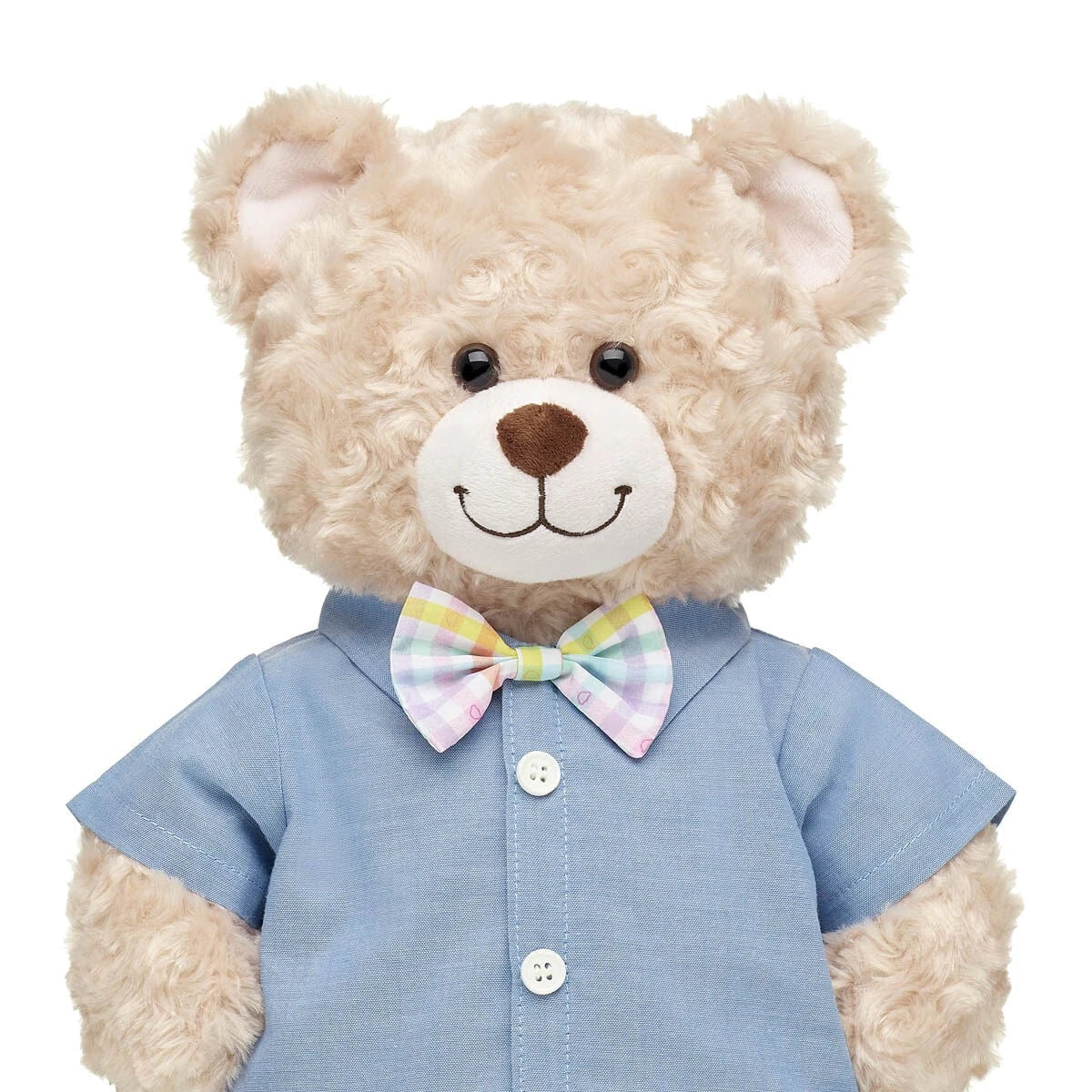 Chambray Shirt With Bow Tie for Stuffed Animals | Build-A-Bear® - US 8793