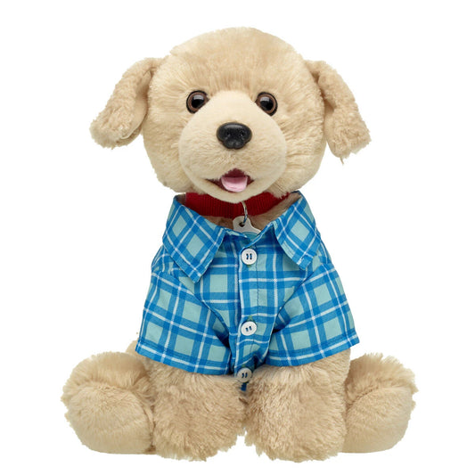 Blue Check T-Shirt for Stuffed Animals - US 9070