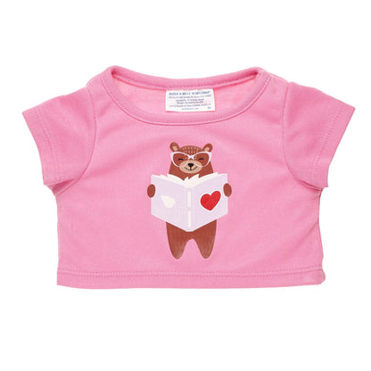 I Love Books T-Shirt for Stuffed Animals | Build-A-Bear® - US 8019