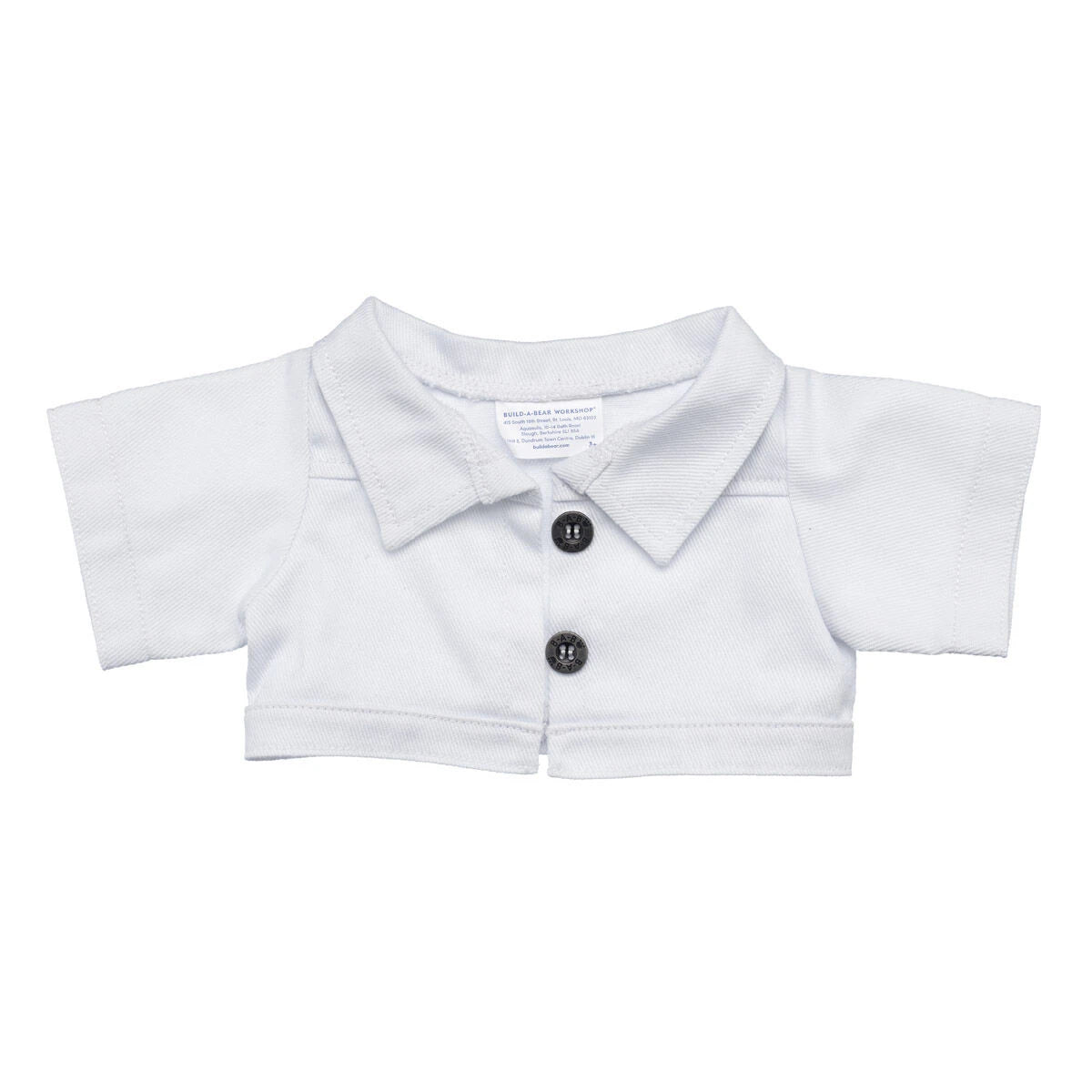 White Denim Jean Jacket | Build-A-Bear - US 1757
