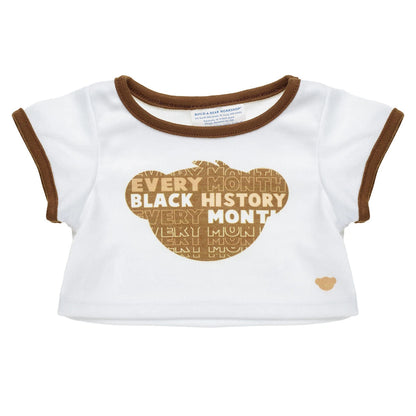 "Black History Every Month" T-Shirt for Stuffed Animals | Build-A-Bear® - US 8785