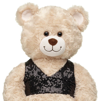Black Sequin Halter Tank for Plush Toys | Build-A-Bear® - US 7804