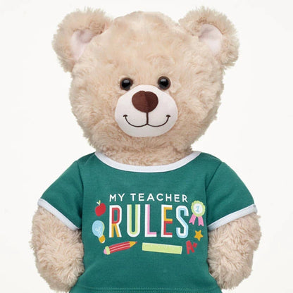 My Teacher Rules T-Shirt for Stuffed Animals | Build-A-Bear® - US 1118