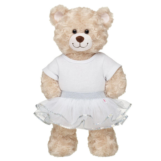 White Sequin Tutu for Stuffed Animals | Build-A-Bear® - US 2935