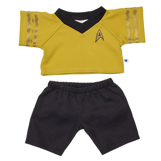 Star Trek: The Original Series Gold Uniform and Phaser Bundle | Build-A-Bear® - US 2130