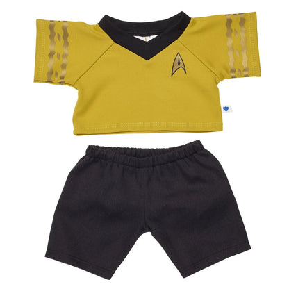 Star Trek: The Original Series Gold Uniform and Phaser Bundle | Build-A-Bear® - US 3819