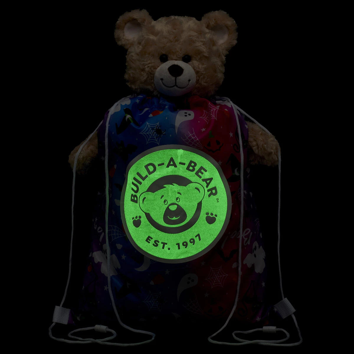Glow-in-the-Dark Halloween Teddy Bear Carrier | Build-A-Bear - US 1725