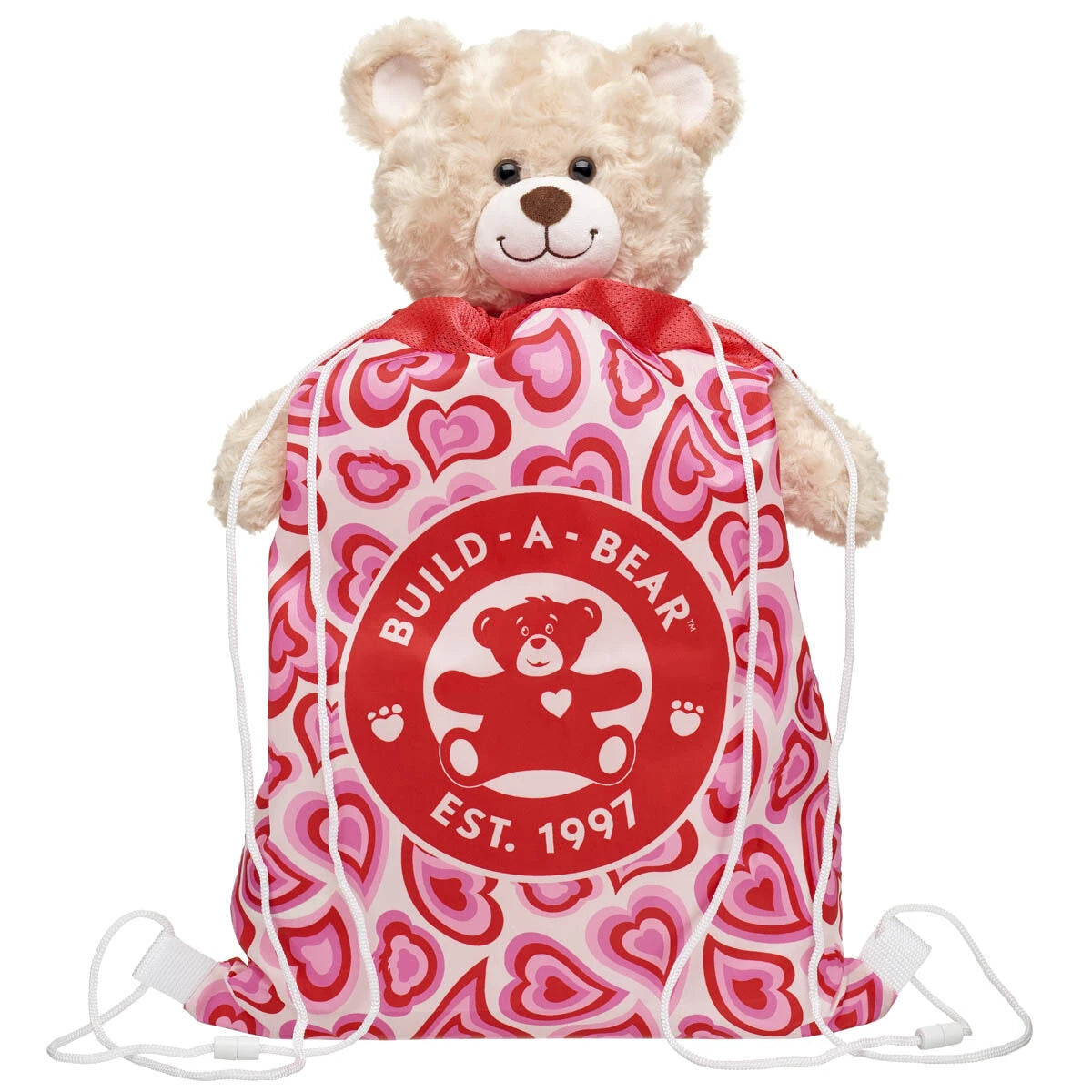Groovy Hearts Toy Bear Carrier for Stuffed Animals | Build-A-Bear® - US 5894