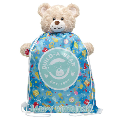 Tie-Dye Birthday Stuffed Animal Bear Carrier | Build-A-Bear® - US 7448
