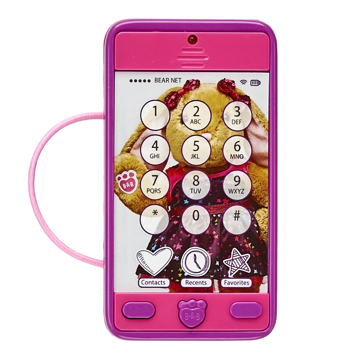 Fuchsia Toy Smartphone for Stuffed Animals | Build-A-Bear® - US 4074