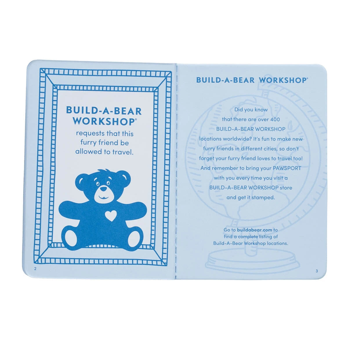 Build-A-Bear® Pawsport - US 2376