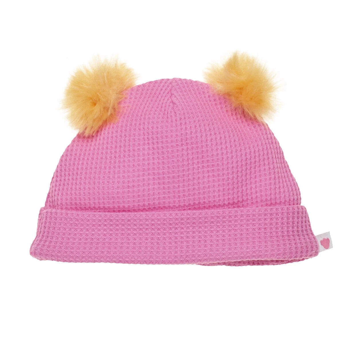 Pink Waffle Knit Beanie | Build-A-Bear - US 1046