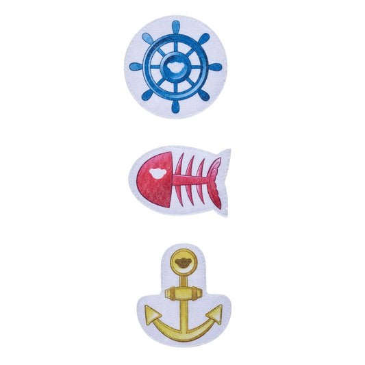 Shark Accessory Set 3 pc. for Stuffed Animals | Build-A-Bear® - US 7644