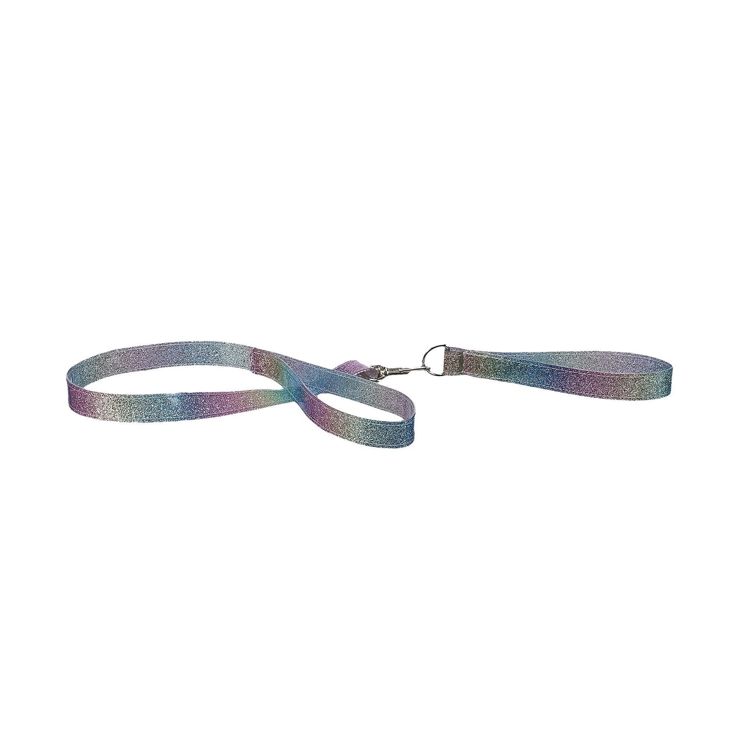 Rainbow Sparkle Leash &amp; Collar 2 pc. for Stuffed Animals | Build-A-Bear® - US 6230