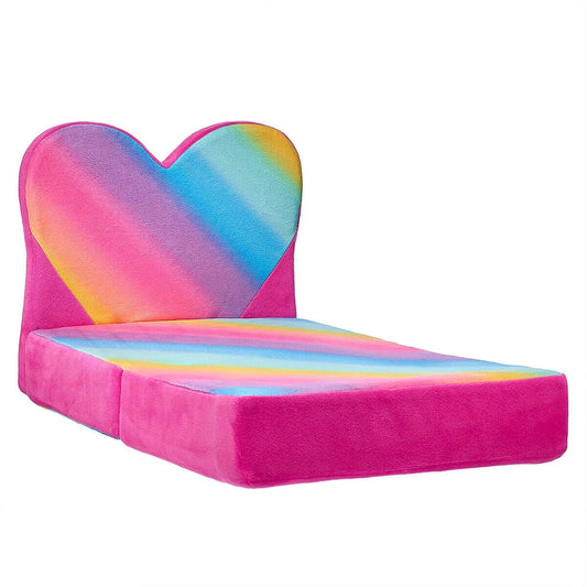 Rainbow Heart Chair Bed for Stuffed Animals | Build-A-Bear® - US 4877