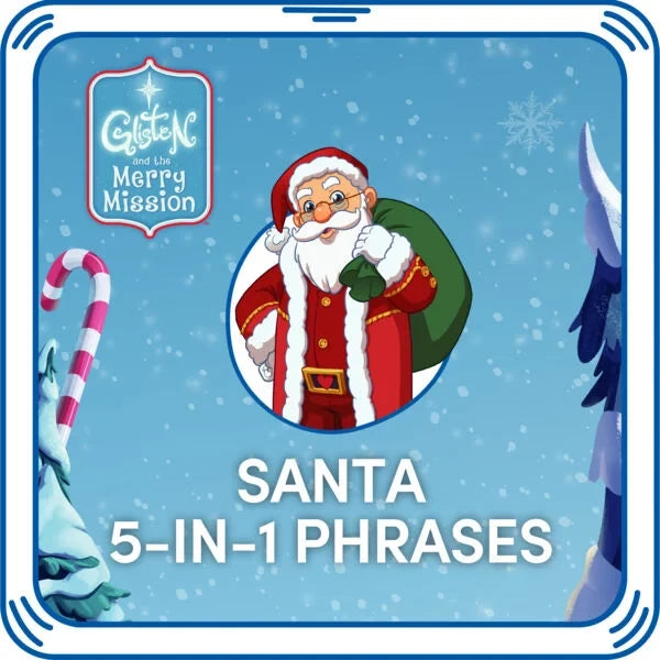 Santa 5-in-1 Phrases for Stuffed Animals | Build-A-Bear® - US 6778