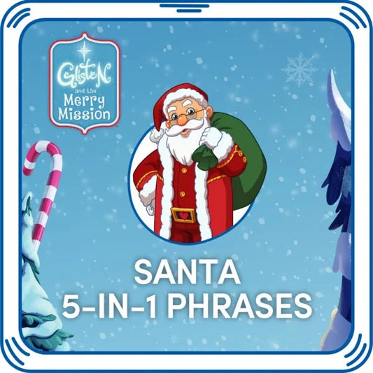 Santa 5-in-1 Phrases for Stuffed Animals | Build-A-Bear® - US 6778