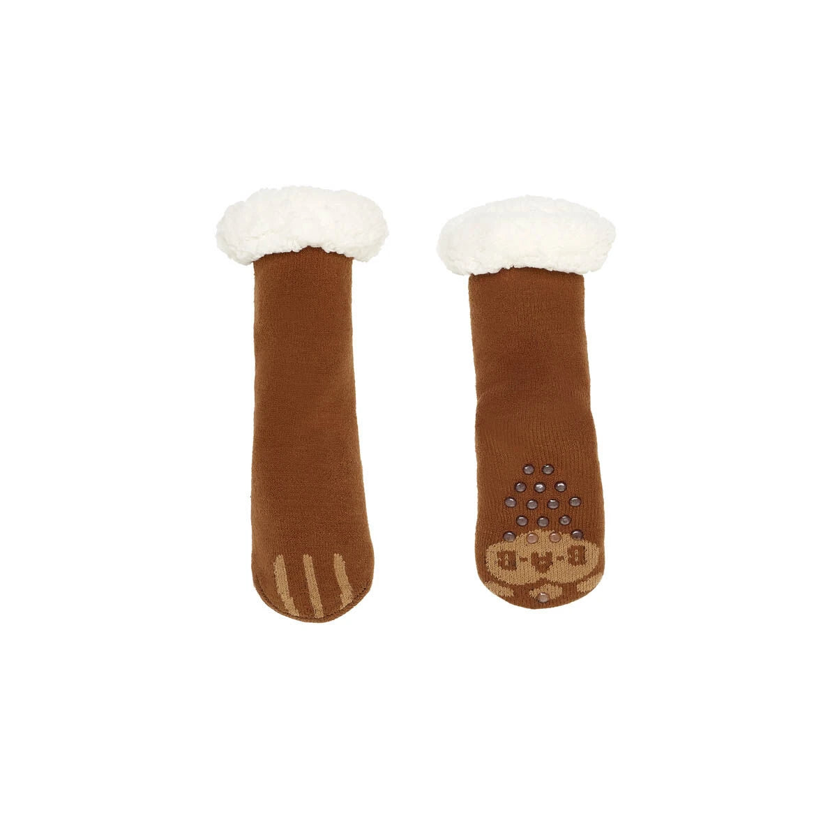 Build-A-Bear Pajama Shop™ Bear Paw Slipper Socks - Toddler, Youth &amp; Adult - US 8203